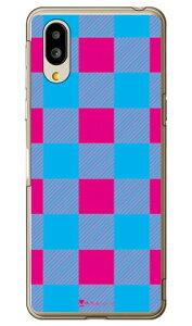 Buffalo check �s���N×�u���[ �i�N���A�j design by Moisture �V���v���X�}�z6 A201SH�EBASIO active SHG09 SoftBank�Eau SECOND SKIN�\�t�g�o���N �V���[�v a201sh �P�[�X a201sh �J�o�[ a201sh�P�[�X a201sh�J�o�[ �V���v��
