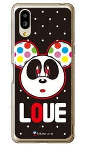 Love Panda �z���C�g�h�b�g �i�\�t�gTPU�N���A�j design by Moisture �V���v���X�}�z6 A201SH�EBASIO active SHG09 SoftBank�Eau SECOND SKIN�\�t�g�o���N �V���[�v a201sh �P�[�X a201sh �J�o�[ a201sh�P�[�X a201sh�J�o�[ 