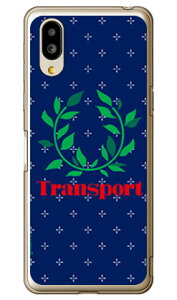 Transport Laurel �N���X�h�b�g �l�C�r�[ �i�\�t�gTPU�N���A�j design by Moisture �V���v���X�}�z6 A201SH�EBASIO active SHG09 SoftBank�Eau SECOND SKIN�\�t�g�o���N �V���[�v a201sh �P�[�X a201sh �J�o�[ a201sh�P�[�X a2