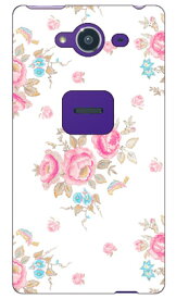 SINDEE 「Tiny Flower」 AQUOS Xx2 502SH SoftBank SECOND SKIN セカンドスキン 全面 受注生産 スマホケース ハードケース 送料無料