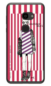 �r�c�n�� �u�A�i�U�[�K�[���E�X�g���C�v�E�p�[�}�l���g���b�h�v �i�N���A�j AQUOS zero 801SH�ESH-M10 SoftBank�EMVNO�X�}�z�iSIM�t���[�[���j SECOND SKIN �n�[�h�P�[�X 801sh �P�[�X 801sh aquos zero 801sh �P�[