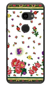 SINDEE �uRussian Flower �i�z���C�g�j�v �i�N���A�j AQUOS zero 801SH�ESH-M10 SoftBank�EMVNO�X�}�z�iSIM�t���[�[���j SECOND SKIN �X�}�z�P�[�X �n�[�h�P�[�X 801sh �P�[�X 801sh aquos zero 801sh �P�[�X aquos zero 801sh 