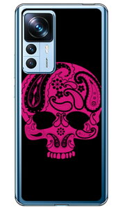 Paisley skull �u���b�N �i�\�t�g�P�[�X�j design by ROTM Xiaomi 12T Pro A201XM SECOND SKIN xiaomi 12t pro �P�[�X xiaomi 12t pro �t�B���� �X�}�z xiaomi 12t pro �{�� �ی� xiaomi 12t pro �J�o�[ xiaomi 12t pro sim�t���[ xiaomi 12t