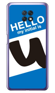 Cf LTD �n���[�C�j�V���� U �u���[ �i�N���A�j Redmi Note 9T A001XM SoftBank Coverfull redmi note 9t a001xm �P�[�X redmi note 9t a001xm �J�o�[ redmi note 9t a001xm �P�[�X redmi note 9t a001xm �J�o�[ ���b�h�~�[�m�[�g9T �V