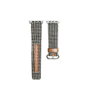 ���݌Ɍ��������Apple Watch �A�b�v���E�H�b�` Dean desgin blet with real leather �f�B�[�� �f�U�C�� �x���g with ���A�� ���U�[ �A�b�v���E�H�b�`�X�g���b�v �c�C���� �f�j���� �`�F�b�N�� �{�v �i�C��