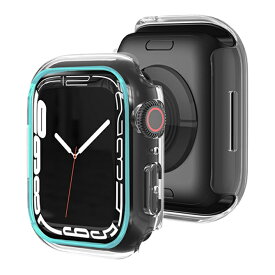 アップルウォッチ ケース かわいい Apple Watch ケース かわいい アップルウォッチ カバー おしゃれ Apple Watch カバー おしゃれ 41mm 45mm Apple Watch カバー かわいい 光 前面 縁 薄型 側面 ハードケース 送料無料