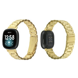 ݌ɌFitbit tBbgrbg Versa 3 o[T 3 Sense ZX Stainless steel belt XeX X`[ xg xg oh rvoh oh rvxg xg ȒP R t