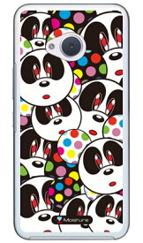 Panda Face （クリア） design by Moisture Android One X2・HTC U11 life Y!mobile・MVNOスマホ（SIMフリー端末） SECOND SKIN android one x2 ケース android one x2 カバー アンドロイドワンx2ケース アンドロイドワンx2カバー 送料無料