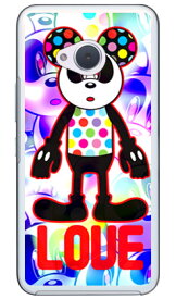 Code；C 「LOVE PANDA」 アメシスト （クリア） Android One X2・HTC U11 life Y!mobile・MVNOスマホ（SIMフリー端末） SECOND SKIN android one x2 ケース android one x2 カバー アンドロイドワンx2ケース 送料無料