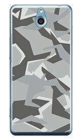 URBAN camouflage グレー （クリア） design by Moisture かんたんスマホ 705KC Y!mobile SECOND SKIN かんたんスマホ 705kcケース 705kcカバー かんたんスマホ ケース かんたんスマホ カバー 705kcケース 705kcカバー かんたんスマホ ケース 送料無料