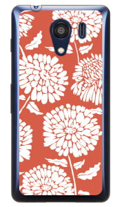 Cf LTD シックフラワー レッド (クリア) Android One S2・DIGNO G 602KC Y!mobile・SoftBank Coverfull android one s2 ケース android one s2 カバー アンドロイドワンs2 ケース アンドロイドワンs2 カバー androidones2 ケ