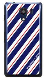 ROTM Stripe ネイビー （クリア） design by ROTM Android One S2・DIGNO G 602KC Y!mobile・SoftBank SECOND SKIN android one s2 ケース android one s2 カバー アンドロイドワンs2 ケース アンドロイドワンs2 カバー androidones2 送料無料