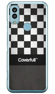 Cf LTD KICKS�R���N�V�����V���[�Y #7 �`�F�b�J�[ �u���b�N×�z���C�g �i�N���A�j Android One S9 Y!mobile Coverfullandroid one s9 �P�[�X android one s9 �J�o�[ �A���h���C�h����s9 �P�[�X �A���h���C�h����s9 �J