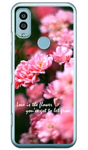 Flowers �i�N���A�j design by �L�m�V�^���O�~ Android One S9 Y!mobile Coverfull �X�}�z�P�[�X �n�[�h�P�[�Xandroid one s9 �P�[�X android one s9 �J�o�[ �A���h���C�h����s9 �P�[�X �A���h���C�h����s9 �J�o�[ andro