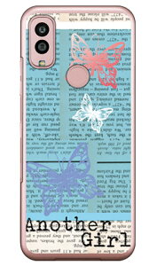 Hal Ikeda 「Another Girl ブルー」 Android One S10 Y!mobile SECOND SKIN セカンドスキン 平面 受注生産 スマホケースandroid one s10 ケース android one s10 カバー アンドロイドワンs10ケース アンドロイドワンs10カ