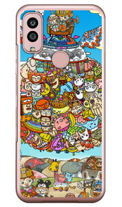 弱虫 (クリア) design by 326 Android One S10 Y!mobile SECOND SKIN セカンドスキン 平面 受注生産 スマホケースandroid one s10 ケース android one s10 カバー アンドロイドワンs10ケース アンドロイドワンs10カバ