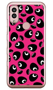 パンダ ピンク (ソフトTPUクリア) Android One S10 Y!mobile YESNO イエスノー 平面 受注生産 スマホケースandroid one s10 ケース android one s10 カバー アンドロイドワンs10ケース アンドロイドワンs10カバ