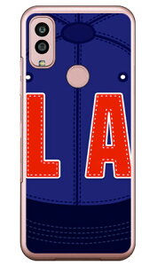 Cf LTD LA ブルー×ネイビー (クリア) Android One S10 Y!mobile Coverfull カバフル 平面 受注生産 スマホケースandroid one s10 ケース android one s10 カバー アンドロイドワンs10ケース アンドロイドワンs10カ