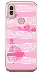 レースプリンセス ピンク (クリア) Android One S10 Y!mobile Coverfull カバフル 平面 受注生産 スマホケースandroid one s10 ケース android one s10 カバー アンドロイドワンs10ケース アンドロイドワンs10カ