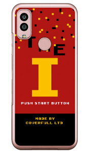Cf LTD ゲーム イニシャル I (クリア) Android One S10 Y!mobile Coverfull カバフル 平面 受注生産 スマホケースandroid one s10 ケース android one s10 カバー アンドロイドワンs10ケース アンドロイドワンs10カ