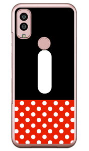 Cf LTD ガール イニシャル I (クリア) Android One S10 Y!mobile Coverfull カバフル 平面 受注生産 スマホケースandroid one s10 ケース android one s10 カバー アンドロイドワンs10ケース アンドロイドワンs10カ