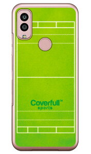 水球コート グリーン (クリア) Android One S10 Y!mobile Coverfull カバフル 平面 受注生産 スマホケースandroid one s10 ケース android one s10 カバー アンドロイドワンs10ケース アンドロイドワンs10カバー