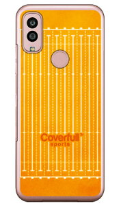 競泳プール オレンジ (クリア) Android One S10 Y!mobile Coverfull カバフル 平面 受注生産 スマホケースandroid one s10 ケース android one s10 カバー アンドロイドワンs10ケース アンドロイドワンs10カバー