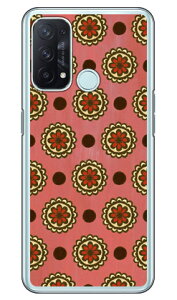 フラワースポット ピンク (クリア) OPPO Reno5 A A101OP・CPH2199 Y!mobile・MVNOスマホ(SIMフリー端末) Coverfulloppo reno5 a oppo reno5 a ケース oppo reno5 a oppo reno5 a カバー reno5 a ケース reno5 a カバー reno5 a