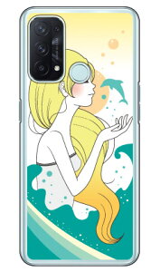 Dolphin (クリア) design by いせきあい OPPO Reno5 A A101OP・CPH2199 Y!mobile・MVNOスマホ(SIMフリー端末) Coverfulloppo reno5 a oppo reno5 a ケース oppo reno5 a oppo reno5 a カバー reno5 a ケース reno5 a カバー reno5 aケ