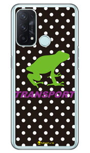TRANSPORT FROG �u���b�N×�p�[�v�� �i�N���A�j design by Moisture OPPO Reno5 A A101OP�EA103OP�ECPH2199 Y!mobile�E�y�V���o�C���EMVNO�X�}�z�iSIM�t���[�[���j SECOND SKINoppo reno5 a oppo reno5 a �P�[�X oppo reno5 a oppo reno5