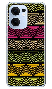�g���C�A���O�� �C�G���[ (�N���A) OPPO Reno13 A A501OP OPG05 CPH2699 YESNO �{�� �ی� �n�[�h�P�[�X �X�}�z�J�o�[�@��������