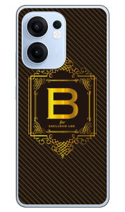 Cf LTD ���O�W���A���[�C�j�V���� B �S�[���h�C�G���[ (�N���A) OPPO Reno13 A A501OP OPG05 CPH2699 Coverfull �{�� �ی� �n�[�h�P�[�X �X�}�z�J�o�[�@��������