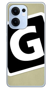 Cf LTD �L�����v �C�j�V���� �x�[�W��×�u���b�N G (�N���A) OPPO Reno13 A A501OP OPG05 CPH2699 Coverfull �{�� �ی� �n�[�h�P�[�X �X�}�z�J�o�[�@��������