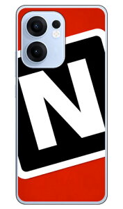 Cf LTD �L�����v �C�j�V���� ���b�h×�u���b�N N (�N���A) OPPO Reno13 A A501OP OPG05 CPH2699 Coverfull �{�� �ی� �n�[�h�P�[�X �X�}�z�J�o�[�@��������
