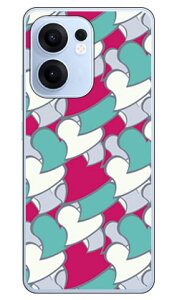 �n�[�g�t�� �G�������h (�N���A) OPPO Reno13 A A501OP OPG05 CPH2699 SECOND SKIN �{�� �ی� �n�[�h�P�[�X �X�}�z�J�o�[�@��������