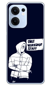 Face �uONLY WORK SHOP�v (�N���A) OPPO Reno13 A A501OP OPG05 CPH2699 SECOND SKIN �{�� �ی� �n�[�h�P�[�X �X�}�z�J�o�[�@��������