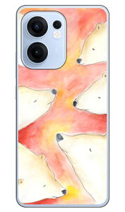 kanoco �u�V���N�}�̖��v (�N���A) OPPO Reno13 A A501OP OPG05 CPH2699 SECOND SKIN �{�� �ی� �n�[�h�P�[�X �X�}�z�J�o�[�@��������
