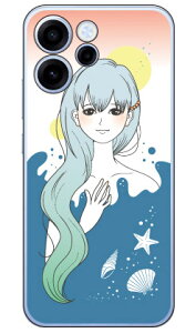 Ocean Blue (�N���A) design by ���������� OPPO Reno15 A A601OP OPG08 CPH2801 Coverfull �{�� �ی� �n�[�h�P�[�X �X�}�z�J�o�[�@��������