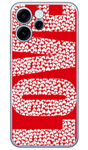 LOVE�i�z���C�g×���b�h�j (�N���A) OPPO Reno15 A A601OP OPG08 CPH2801 Coverfull �{�� �ی� �n�[�h�P�[�X �X�}�z�J�o�[�@��������