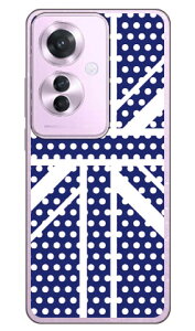 Cross dot union jack �l�C�r�[OPPO Reno11 A A401OP CPH2603 (�\�t�gTPU) SECOND SKIN �P�[�X �J�o�[ �X�}�z�P�[�X �������� �Ϗ�