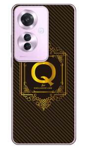 Cf LTD ���O�W���A���[�C�j�V���� Q �S�[���h�C�G���[ (�N���A) OPPO Reno11 A A401OP CPH2603 Coverfull �{�� �ی� �n�[�h�P�[�X �X�}�z�J�o�[�@��������