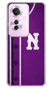 Cf LTD �x�[�X�{�[�� �C�j�V���� �p�[�v�� N (�N���A) OPPO Reno11 A A401OP CPH2603 Coverfull �{�� �ی� �n�[�h�P�[�X �X�}�z�J�o�[�@��������