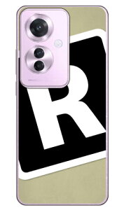 Cf LTD �L�����v �C�j�V���� �x�[�W��×�u���b�N R (�N���A) OPPO Reno11 A A401OP CPH2603 Coverfull �{�� �ی� �n�[�h�P�[�X �X�}�z�J�o�[�@��������