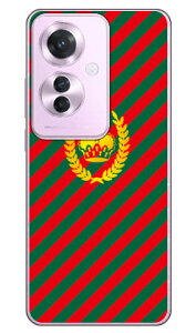 �X�g���C�v �O���[��×���b�h (�N���A) OPPO Reno11 A A401OP CPH2603 SECOND SKIN �{�� �ی� �n�[�h�P�[�X �X�}�z�J�o�[�@��������