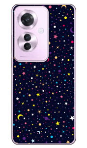 SPACE �}���` (�N���A) OPPO Reno11 A A401OP CPH2603 SECOND SKIN �{�� �ی� �n�[�h�P�[�X �X�}�z�J�o�[�@��������
