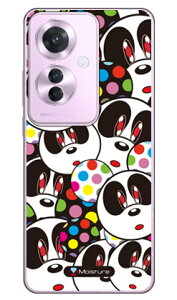 Panda Face (�N���A) design by Moisture OPPO Reno11 A A401OP CPH2603 SECOND SKIN �{�� �ی� �n�[�h�P�[�X �X�}�z�J�o�[�@��������