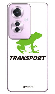 TRANSPORT FROG �z���C�g×�u���b�N (�N���A) design by Moisture OPPO Reno11 A A401OP CPH2603 SECOND SKIN �{�� �ی� �n�[�h�P�[�X �X�}�z�J�o�[�@��������