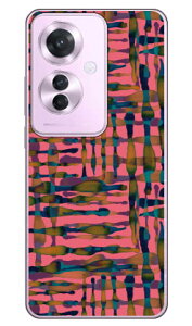 �e�N�X�`���t���[�N �s���N �u���b�N (�N���A) OPPO Reno11 A A401OP CPH2603 Coverfull �{�� �ی� �n�[�h�P�[�X �X�}�z�J�o�[�@��������