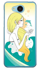 Dolphin （クリア） design by いせきあい Android One 507SH・AQUOS ea 606SH Y!mobile・SoftBank Coverfull 507sh ケース 507sh カバー 507shケース 507shカバー 507sh android one アンドロイドワン ケース アンドロイドワン 送料無料