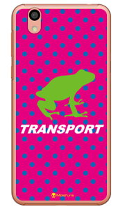 TRANSPORT FROG �s���N×�z���C�g �i�N���A�j design by Moisture Android One S3 Y!mobile�ESoftBank SECOND SKIN android one s3 �P�[�X android one s3 �J�o�[ �A���h���C�h����s3�P�[�X �A���h���C�h����s3�J�o�[ s3�P�[�X 